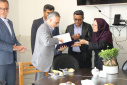 مراسم تکریم و معارفه معاون فنی مرکز بهداشت استان مرکزی