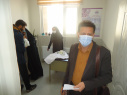 بازدید معاون فنی مرکز بهداشت استان مرکزی از مرکز خدمات جامع سلامت دکتر پیله رودی