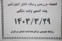 کمیته بررسی رسانه های آموزشی پشه آئدس و تب دنگی