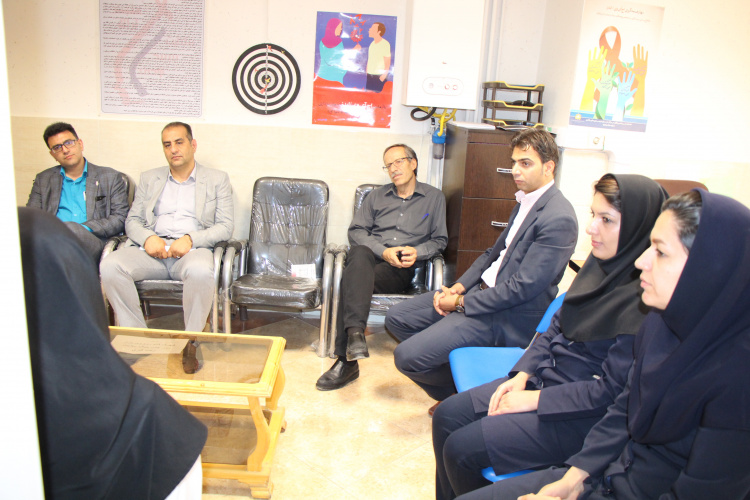 بازدید از پایگاه سلامت مرسلی ، ۲۳ تیر ماه