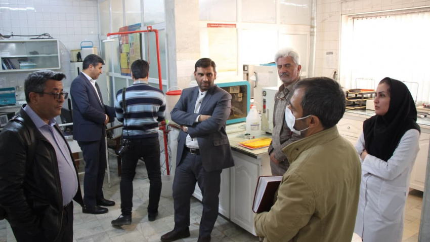 بازدید معاون بهداشتی از مرکز خدمات جامع سلامت شماره یک شهرستان محلات