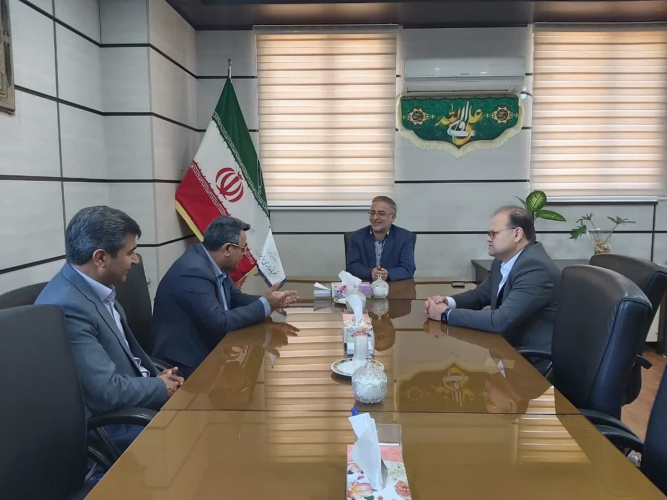 دیدار معاون بهداشتی دانشگاه علوم پزشکی استان مرکزی با فرماندار شهرستان دلیجان