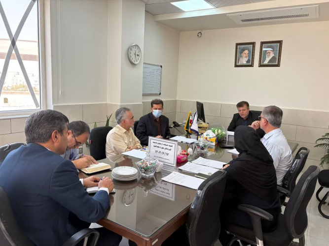 کمیته صیانت از حقوق خدمت‌گیرندگان حوزه بهداشت با حضور معاون بهداشت و مدیران ذیربط